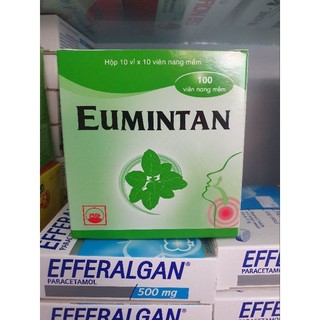 Viên Ho Dầu Eumintan sát khuẩn đường hô hấp, hỗ trợ giảm ho