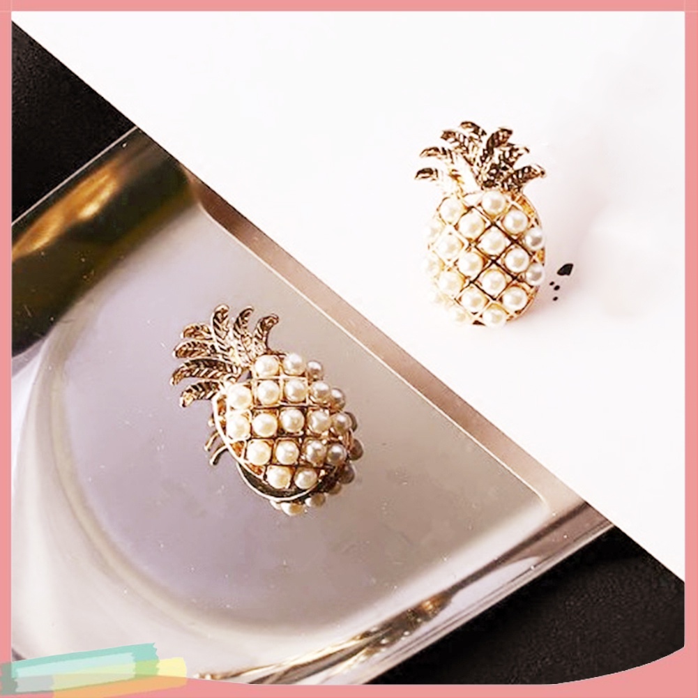 Khuyên tai hình quả dứa thời trang cho nữ