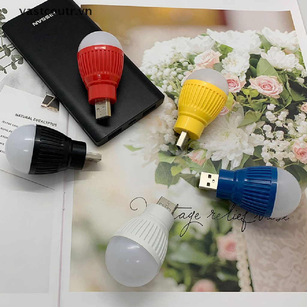 Bóng Đèn LED Đọc Sách USB 5V Tiết Kiệm Năng Lượng Tiện Dụng Cho Hoạt Động Ngoài Trời