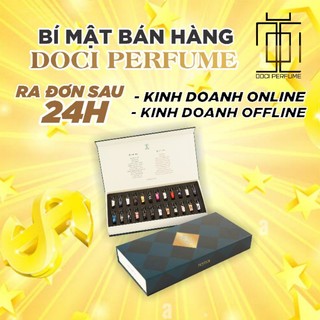 Set 5 dầu thơm chiết mini Dociperfum 2ml