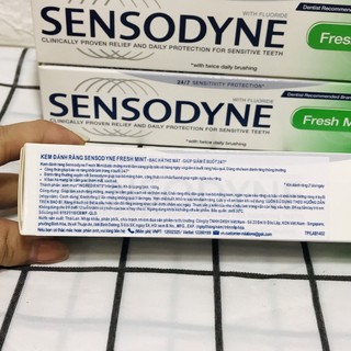 Kem đánh răng Sensodyne Freshmint - 100g