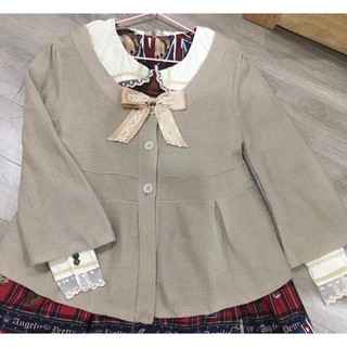 Áo khoác len bolero lolita tay xoè