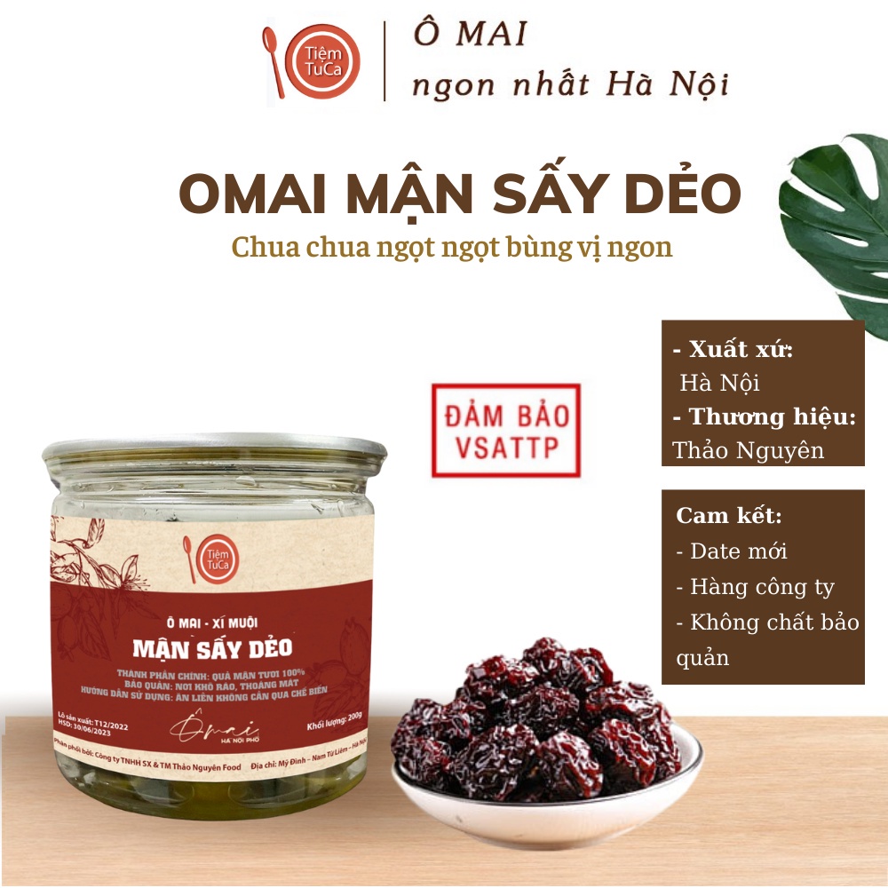 Ô mai mận xí muội dẻo chua ngọt - Kẹo ngày tết ngon Hà Nội, món ăn vặt đãi khách dịp TẾT nguyên đán