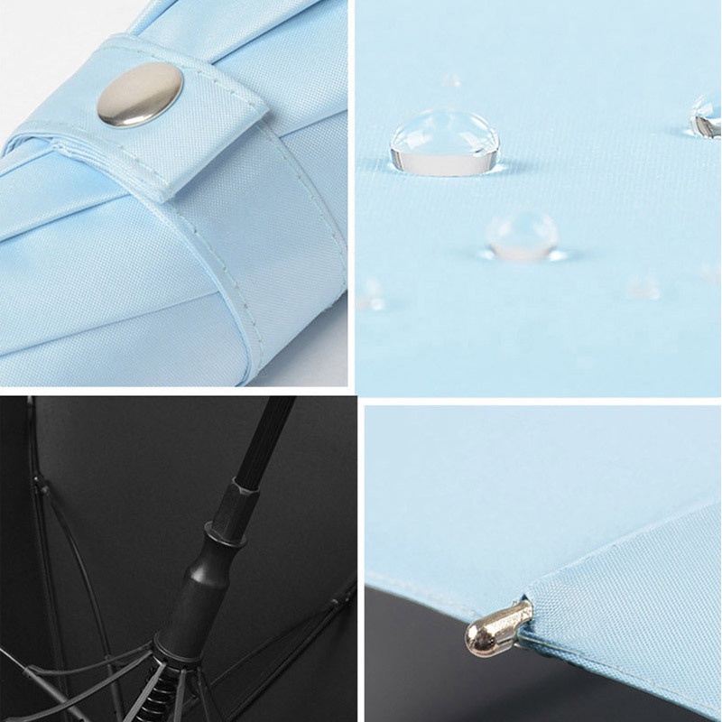 Mới Dù Che Nắng Bằng vinyl Tay Cầm Dài Cỡ Lớn Đơn Giản Cho Nam Nữ