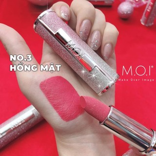 Son thỏi m.o.i the stars - no.3 to the moon màu hồng mật