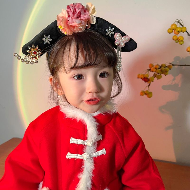 Cài tóc Tua Rua Phong Cách Trung Hoa Bờm tóc Cách Cách Nương Nương Đáng Yêu