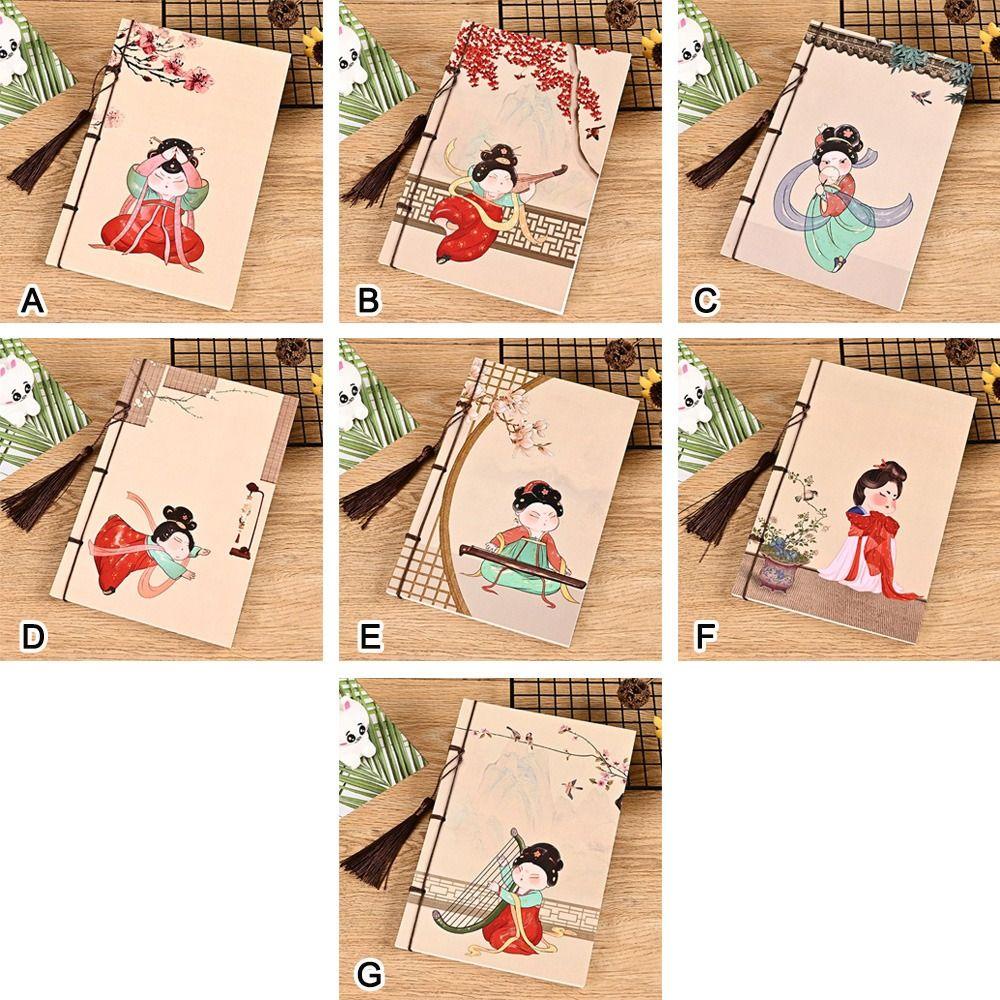 CHOOKEY Sổ Tay Ghi Chú Thiết Kế Phong Cách Retro Trung Hoa Độc Đáo