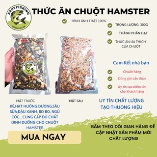 Thức ăn cho chuột hamster. Thức ăn ngũ cốc hỗn hợp hạt cho Hamster, Sóc Bông, Sóc Đất. Đồ ăn cho chuột.