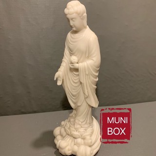 Tượng Phật A Di Đà bột đá đứng cao 24cm