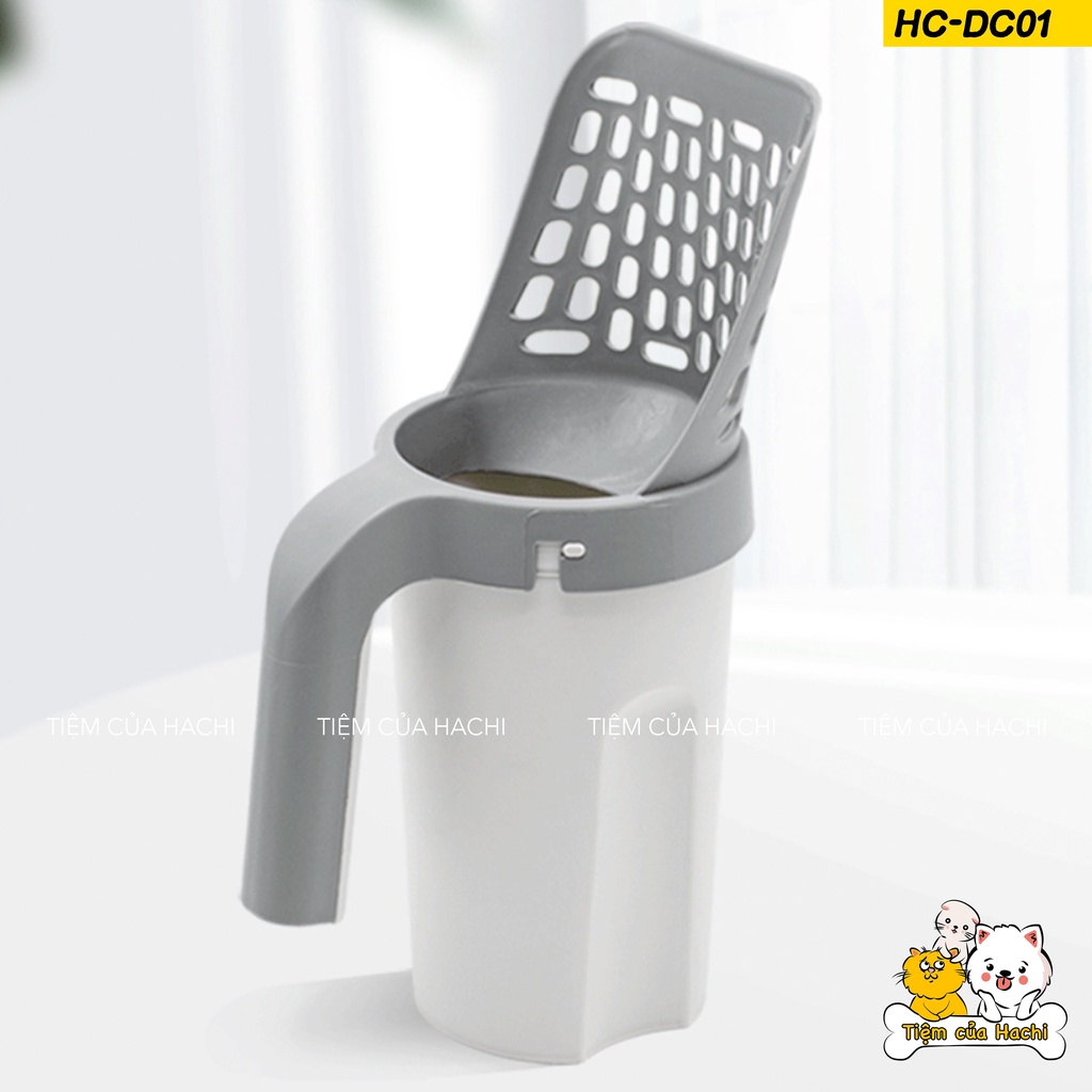 Dụng cụ hót phân mèo kèm túi