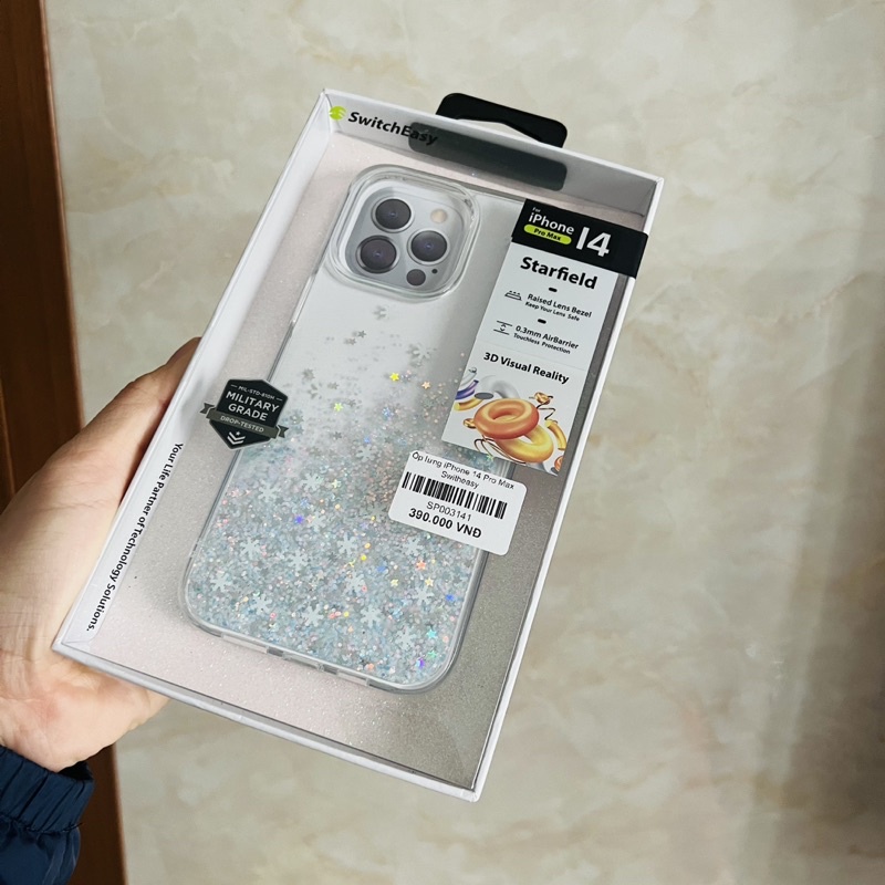 Ốp lưng iPhone 14 Pro Switcheasy hoa tuyết
