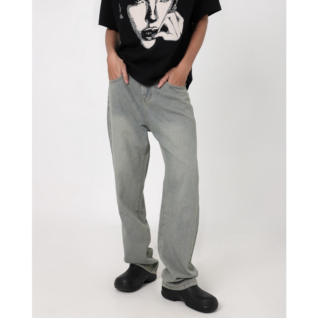 Quần Jeans GWYN/ washed light blue