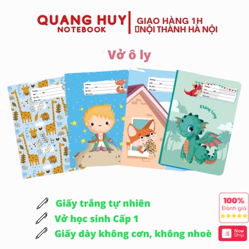 Vở Học Sinh 5 ô Li Cute giá rẻ Tháng 7,2024|BigGo Việt Nam