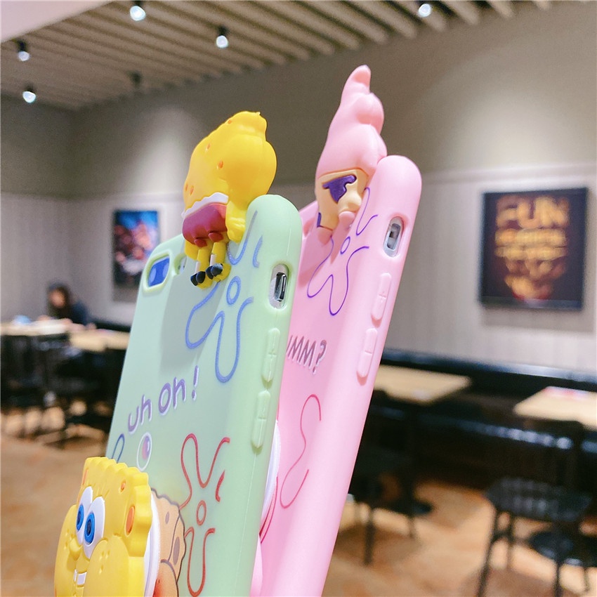 Ốp Điện Thoại Hình Spongebob Cho Vivo 1820 1804 1807 1811 1814 1815 1816 1817 1818 1819 1850 1713 1718 1716 1719 1601 1609 1612