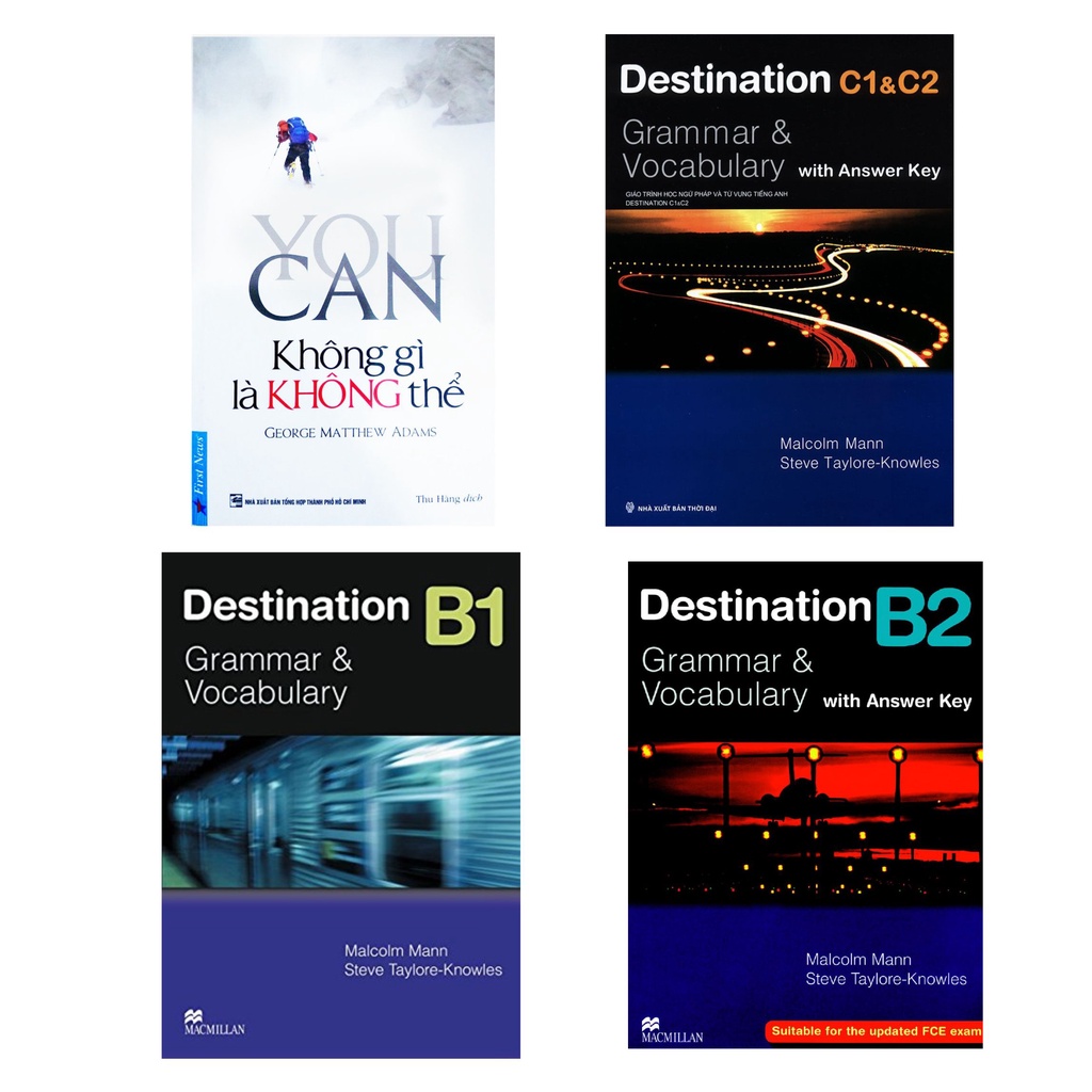 Sách - Không gì là không thể (First NEws) - Destination B1, B2, C1&C2