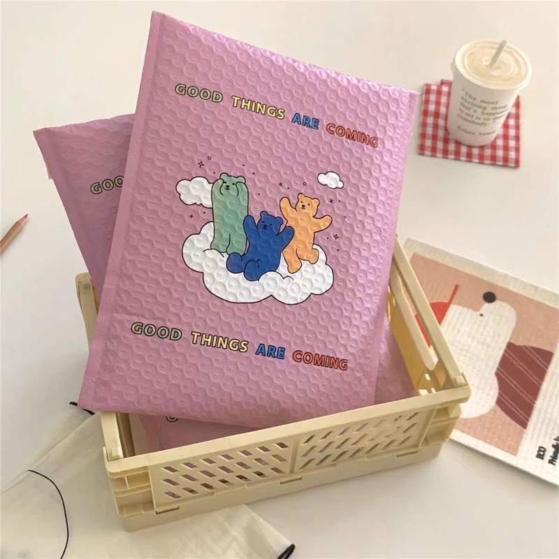 Bao chống sốc gói quà/ gói card bo góc idol BTS, BlackPink,Twice,Enhypen,TXT,New jeans…