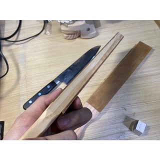 cây liếc dao 2 mặt da loại mỏng