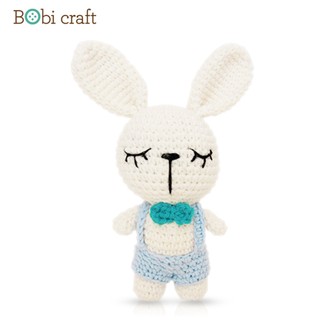 Thú bông len Bobicraft - Thỏ đực DIY - Đồ chơi an toàn Quà tặng bé