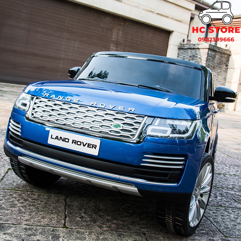 Xe ô tô điện trẻ em Land Rover siêu lớn 2 chỗ có thể ngồi người lớn điều khiển từ xa xe địa hình 4 bánh cho bé