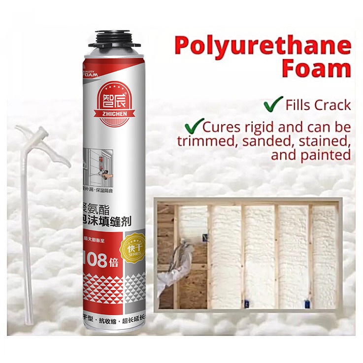 Keo bọt nở 750ml bình xịt bọt nở (chính hãng)