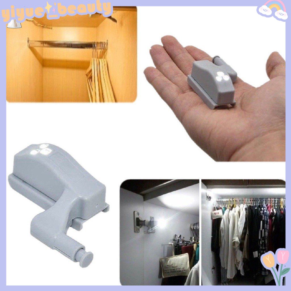 Đèn Led Gắn Trên Tủ Quần Áo hinge - Tắt Và Tắt Khi Mở Và Đóng Cửa - Đi Kèm Với Pin HB