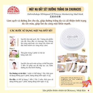 🌟[ CHURACOS ]🌟 MẶT NẠ ĐẤT SÉT DƯỠNG TRẮNG DA CHURACOS