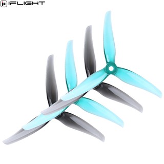 Cánh quạt ba cánh 5inch 3 lưỡi cw ccw có lỗ 5mm cho máy bay điều khiển từ xa iflight nazgul