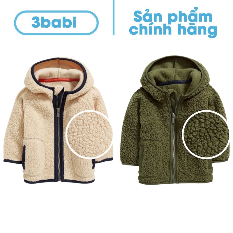Áo khoac lót lông siêu ấm cho bé trai và bé gái Old Navy từ 3 tháng đến 2 tuổi