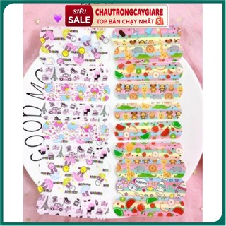 Set 10c băng dán cá nhân ~băng cá nhân URGO hoạt hình dễ thương