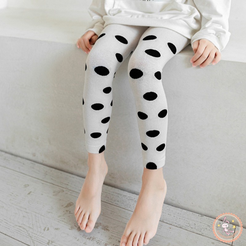 Quần Legging Cotton Lưng Thun Cao Chống Muỗi Thời Trang Mùa Xuân Cho Trẻ Em