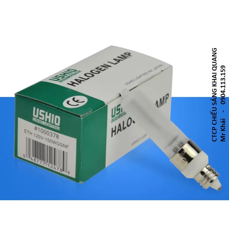 (SALE) Bóng đèn so màu USHIO ETH 120V-150W GSNF