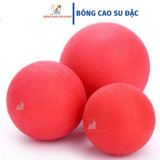 Bóng cao su đặc, đồ chơi cho chó