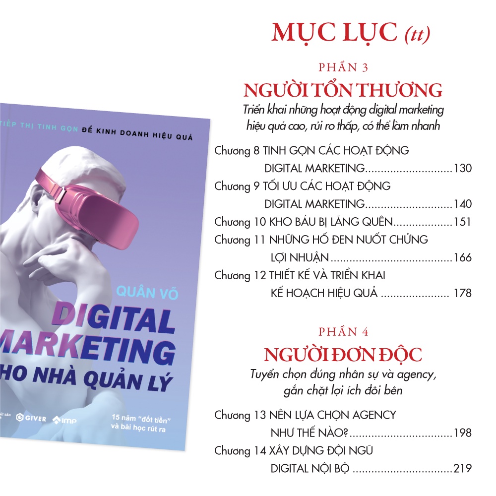 Sách - Digital Marketing Cho Nhà Quản Lý - Tiếp Thị Tinh Gọn Để Kinh Doanh Hiệu Quả