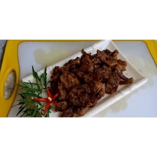 Thịt dê chay ( chân nấm) xá xíu/ngũ vị