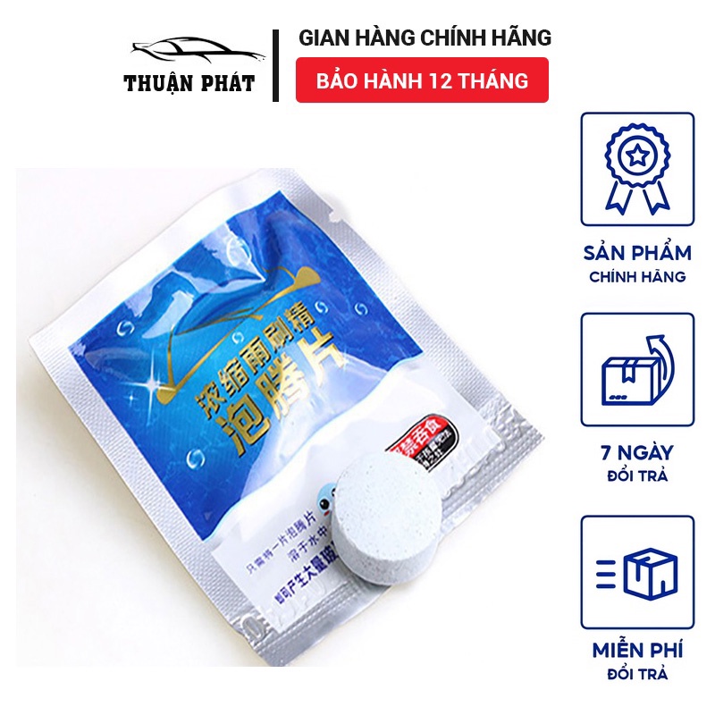Viên Sủi Rửa Kính Ô Tô Xe Hơi Tiện Dụng (1 viên = 4L)