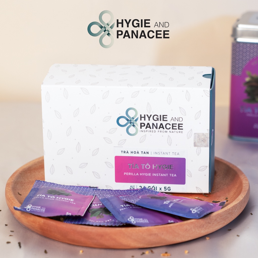 Trà Tía Tô Hygie&Panacee 50g/250g giải cảm, có lợi cho sức khỏe và sắc đẹp