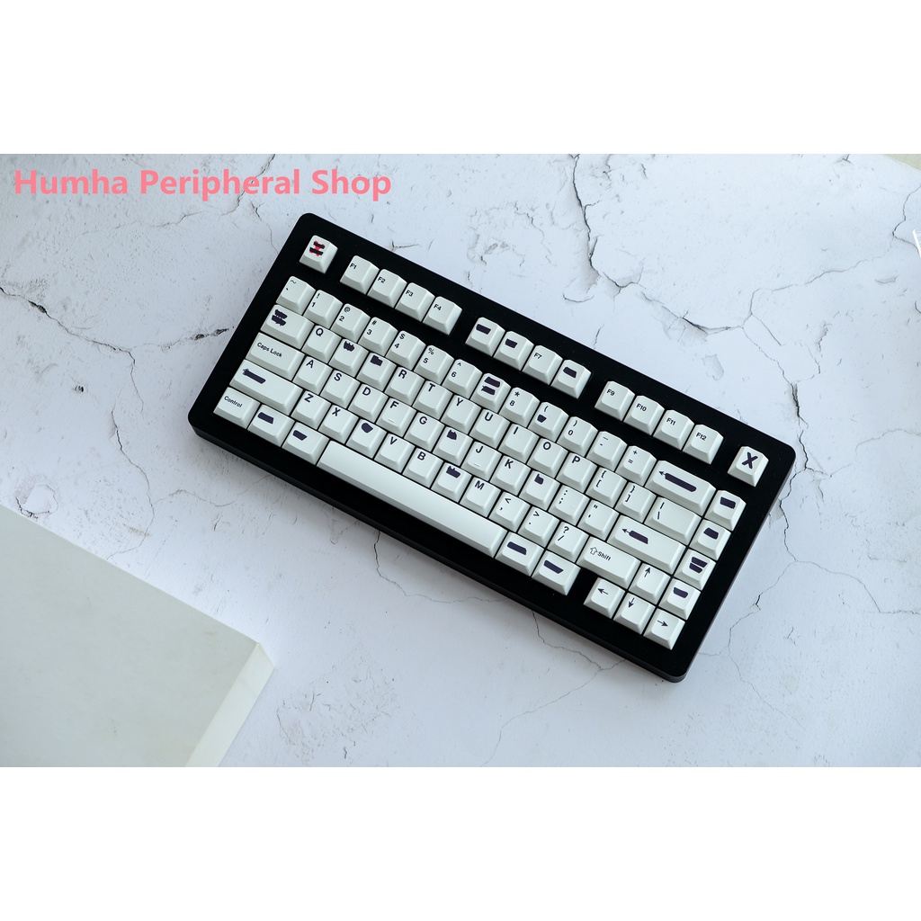 Humha Bàn Phím Cơ cherry profile Chất Liệu Nhuộm Màu Đỏ Cá Nhân Hóa