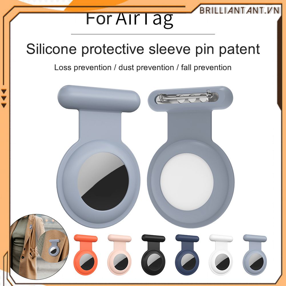 Airtag Vỏ Bảo Vệ Pin Theo Dõi Cho Apple Airtags Quần Áo Thú Cưng Cho Trẻ Em Người Già Cho Hộp Đựng Thẻ Khí Bri