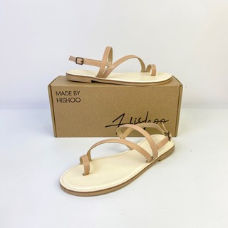 Giày Sandal Quai Mảnh Nữ đi học Xỏ Ngón Thời Trang biển Quai hậu Chéo Dây Mảnh Cao Cấp Hishoo Bigsize VNXK Ulzzang S020