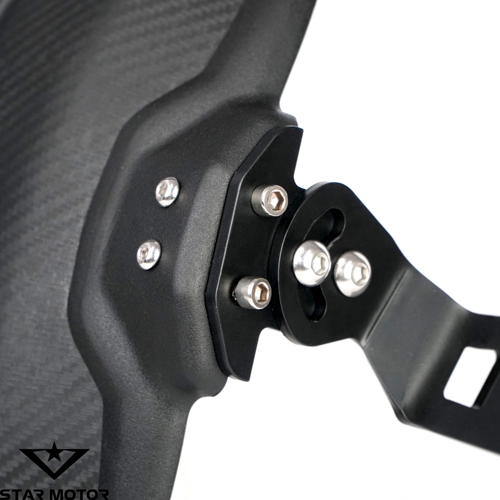 Dè chắn bùn Robot, chắn bùn 1 chân sơn Carbon dành cho các dòng xe Exciter, Winner, R15v3, MT15, PKL, PKN