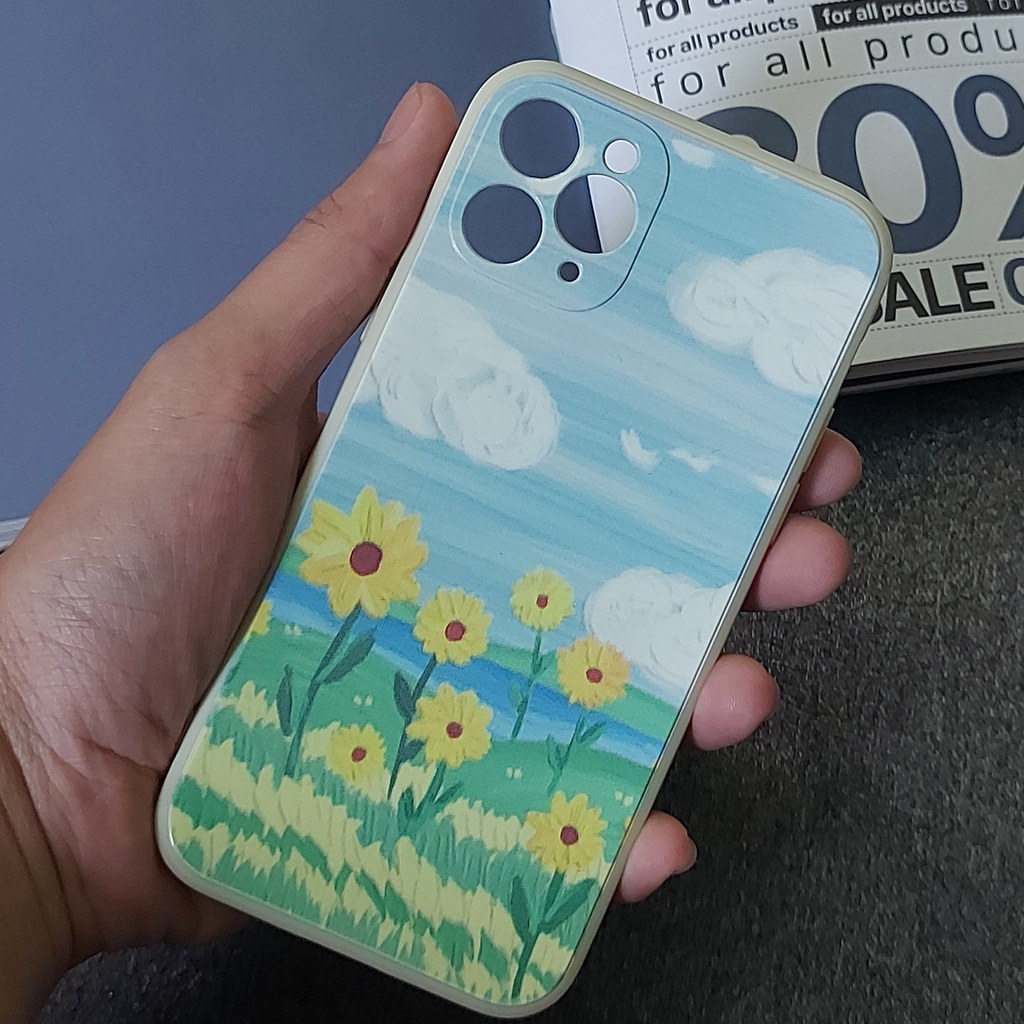 Ốp lưng Iphone Hoa cúc các dòng máy 7plus/8plus/x/xs/xr/11/11promax/12/12promax/13/13promax Tomax Case