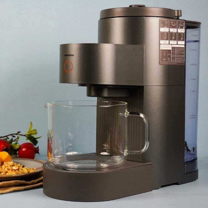 Máy làm sữa hạt Medion MD11200 Máy xay nấu sữa hạt Medion mẫu mới nhất T8/2022 với 8 chức năng tự động