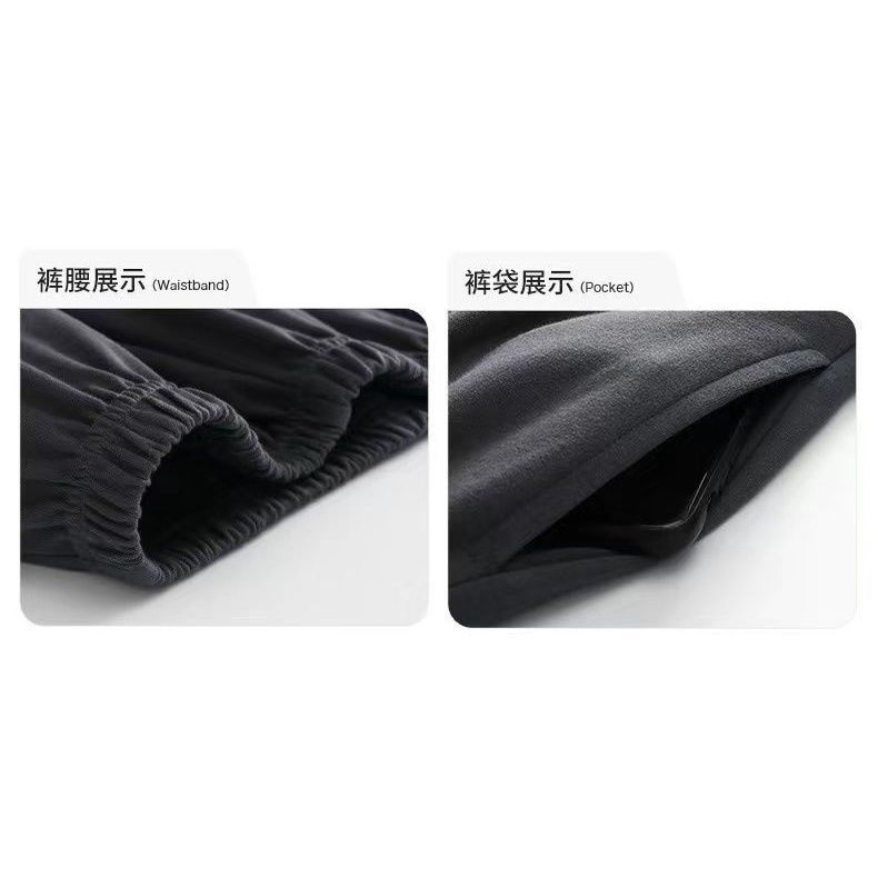 Bộ Đồ Ngủ Vải Cotton Mỏng Tay Dài Dáng Rộng Màu Sắc Đơn Giản Thời Trang Xuân Thu Cho Nam