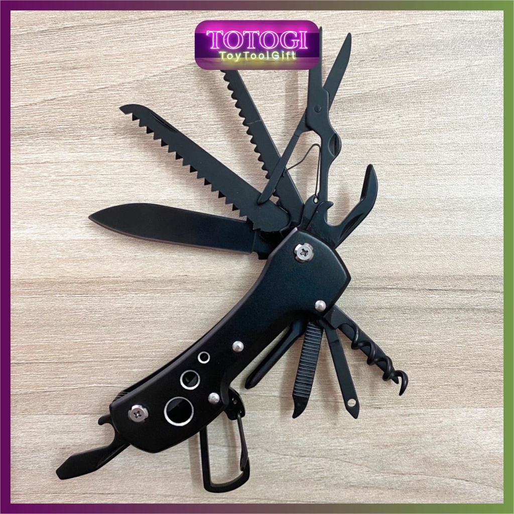 Dụng cụ đa năng thép không gỉ ALL BLACK 15 chức năng