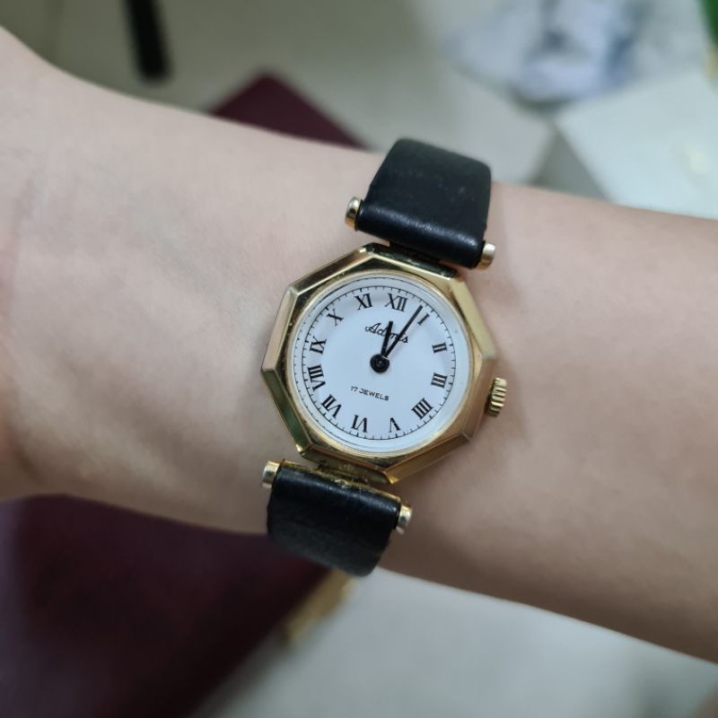 Đồng hồ si cơ máy Thụy Adonis 17 jewels