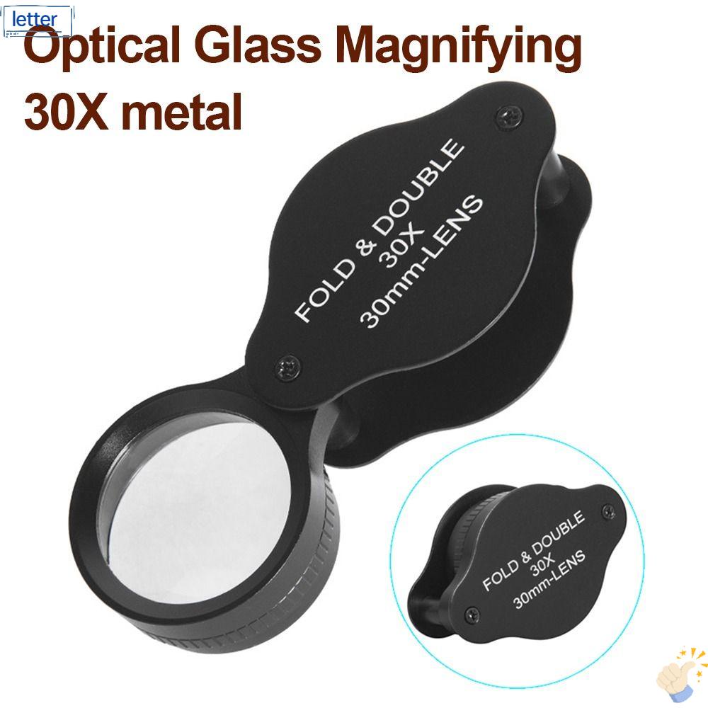 Kính Lúp Phóng Đại 30mm Có Thể Gấp Gọn Tiện Dụng