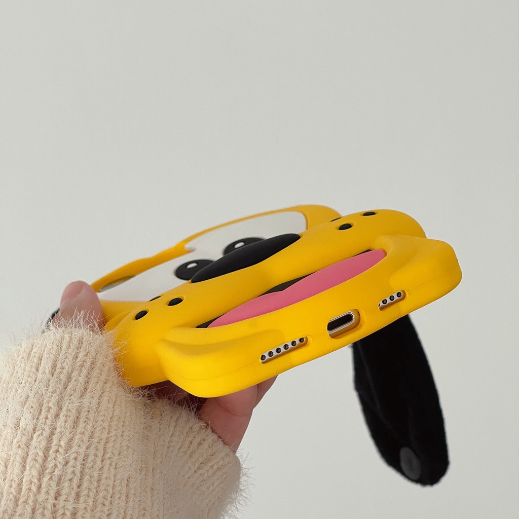 Ôp Điện Thoại Silicon Dẻo Họa Tiết Hoạt Hình Dễ Thương Cho iphone 15 14 13 12 11 pro xr x xs max 7 8 6 6s plus Ốp