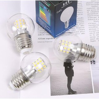 Bóng Đèn LED Đuôi E27 / E14 G45 Kiểu Dáng Cổ Điển