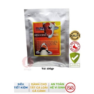 Men vi sinh xử lý nước Bingo - Gói 100gram (Siêu tiết kiệm)