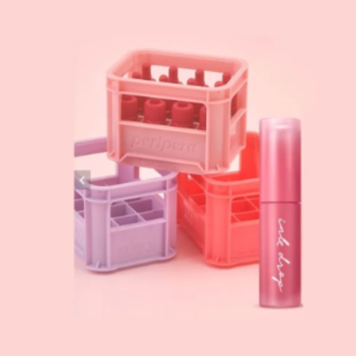 [HÀNG TẶNG KHÔNG BÁN] Khay Đựng Son Peripera Lip Container - màu Hot Pink